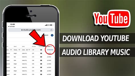 youtube audio library download